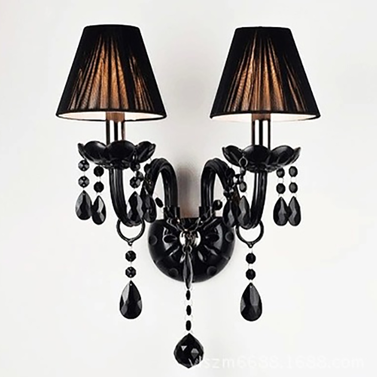 New Product Antique Yellow Hanging Firefly Luxury Hotel 3D Wall Light