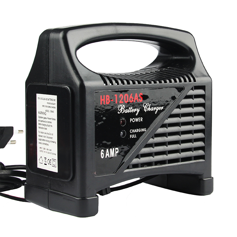 Mini Lead-Acid Portable Car Battery Charger 12V 64W