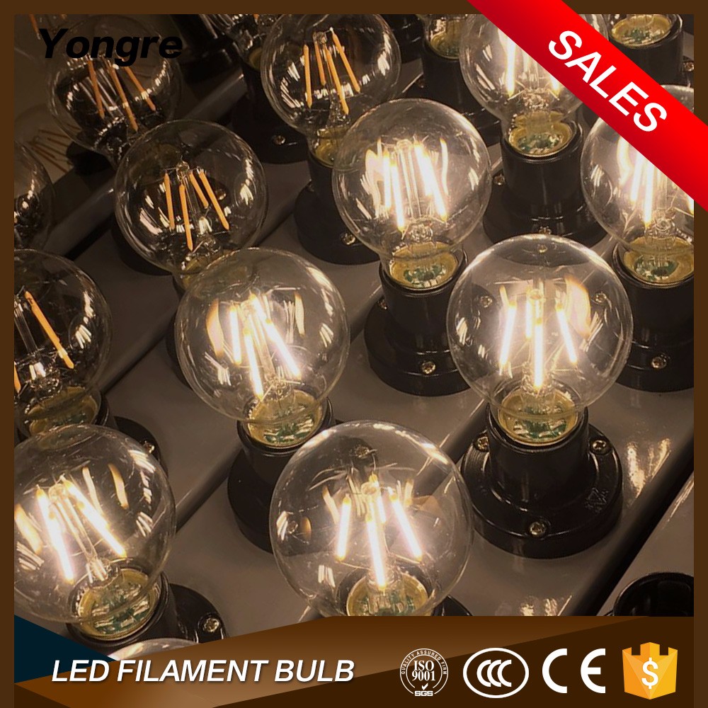 Hot design vintage edison light led filament bulb