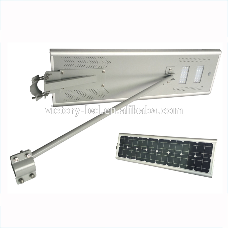 Highway ip65 integrated solar led die casting aluminum street light 30w