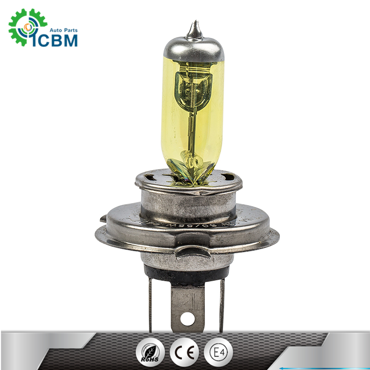 super bright halogen headlight bulb h4