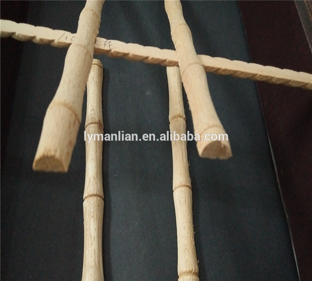 Rope half rounds moulding in beech decorative mouldings 1/4 round moulding