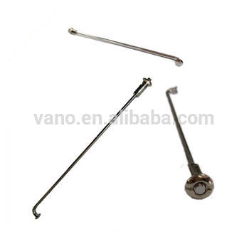 chrome simson motorcycle spokes and nipple