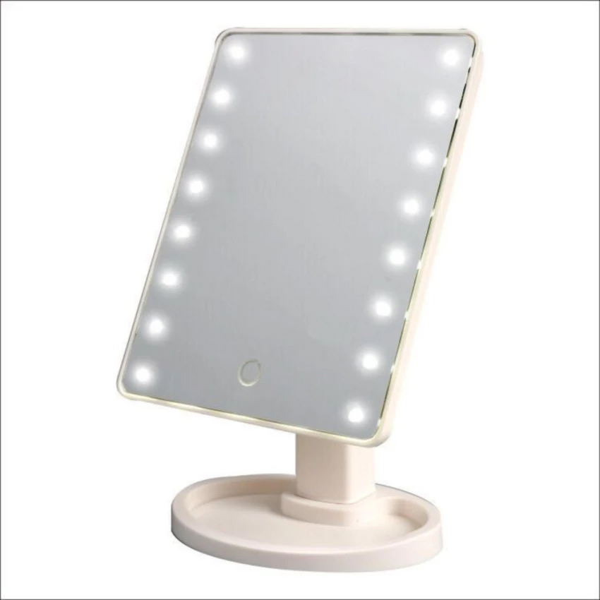 The latest 2018 adjustable brightness Makeup Mirror with 16 LED lights