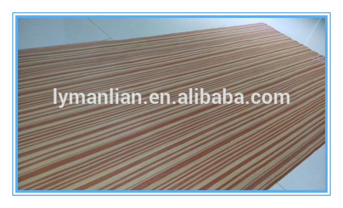 recon wood face veneer/engineered wood face veneer/wood veneer lamp shade