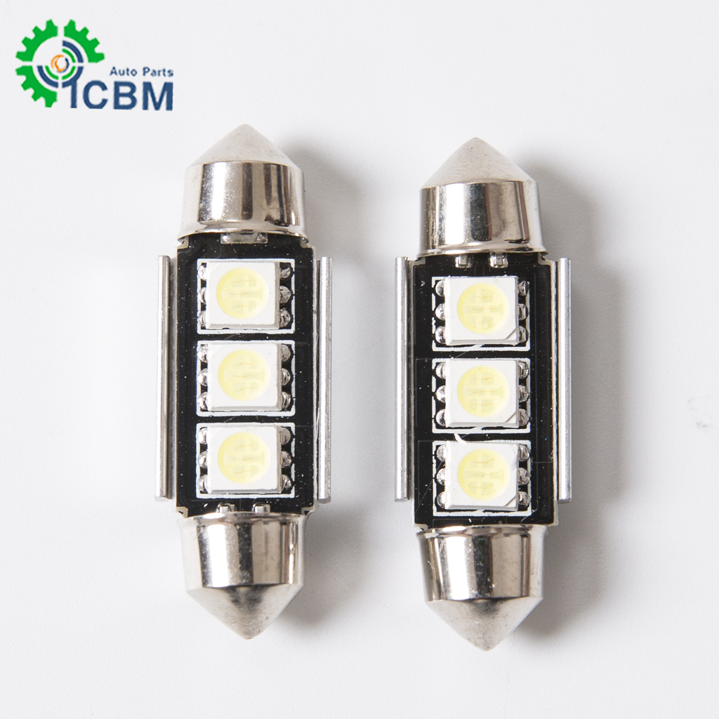 LED Interior LED Panel Light festoon 5050*3smd 36mm 39mm car led canbus roof lights led ceiling dome light