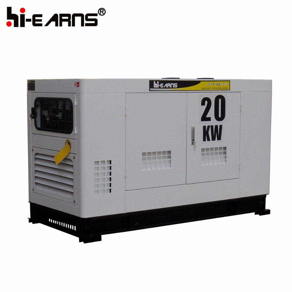 water cooled silent 20kw diesel generator GF2-20