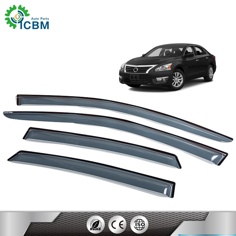 Car Deflectors Visors Door Sun Guard Auto Rain Shield Window Vent Visor for ALTIMA 13-15