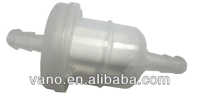 Whole sale cg125 plastic fuel filter/oil filter for go kart