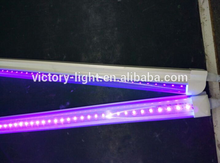 T8 perfect wavelength 18W 4ft led aquarium lights led tube light for decoration and disinfection