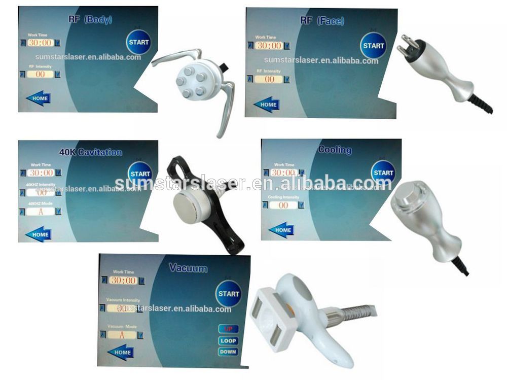 Bestsellers in china slimmming machine - 5 handles add in one machine