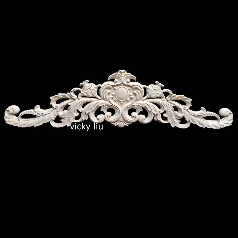 European style furniture decorated wood carving onlay