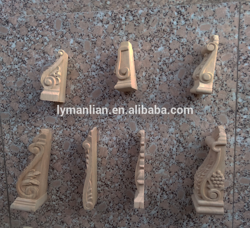 Wooden Crafts Decorative Wood Corbels Ornamental