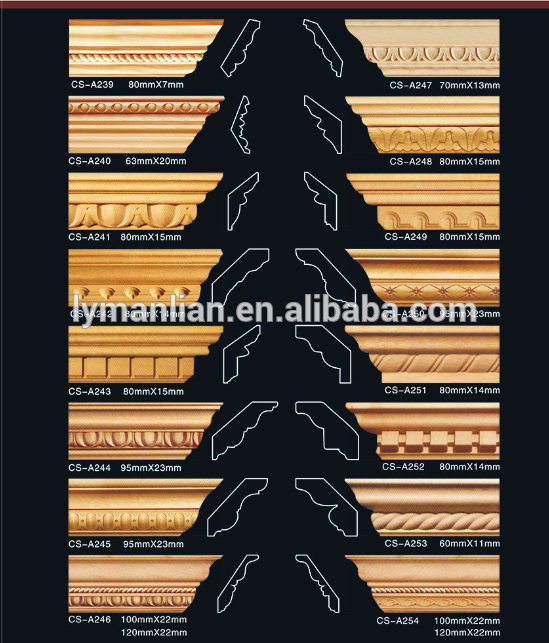 Interior ceiling molding Decorative Crown Mouldings For wall