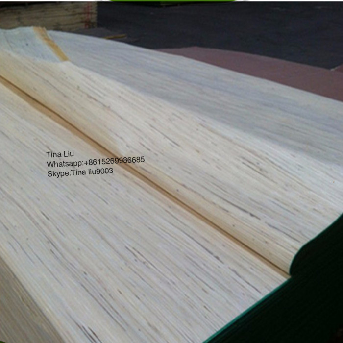 Engineered recon white veneer sliced face wood veneer