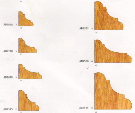 engineered moulding/teak moulding/recon mouldings