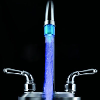 led light change /solon sink faucets