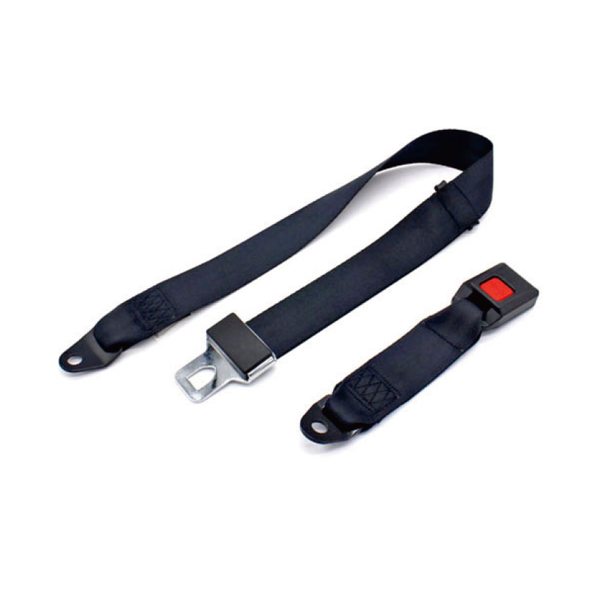 Black Universal 2 Point Car Safety Belt Universal for most car