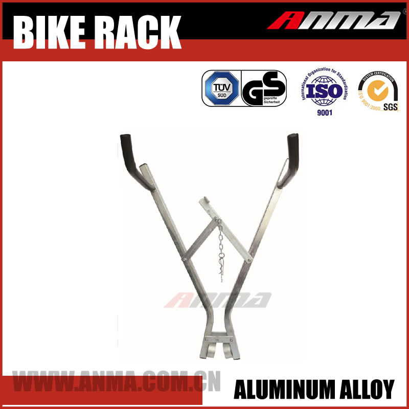 Heavy duty portable wall mount suction cup bike vehicle rack