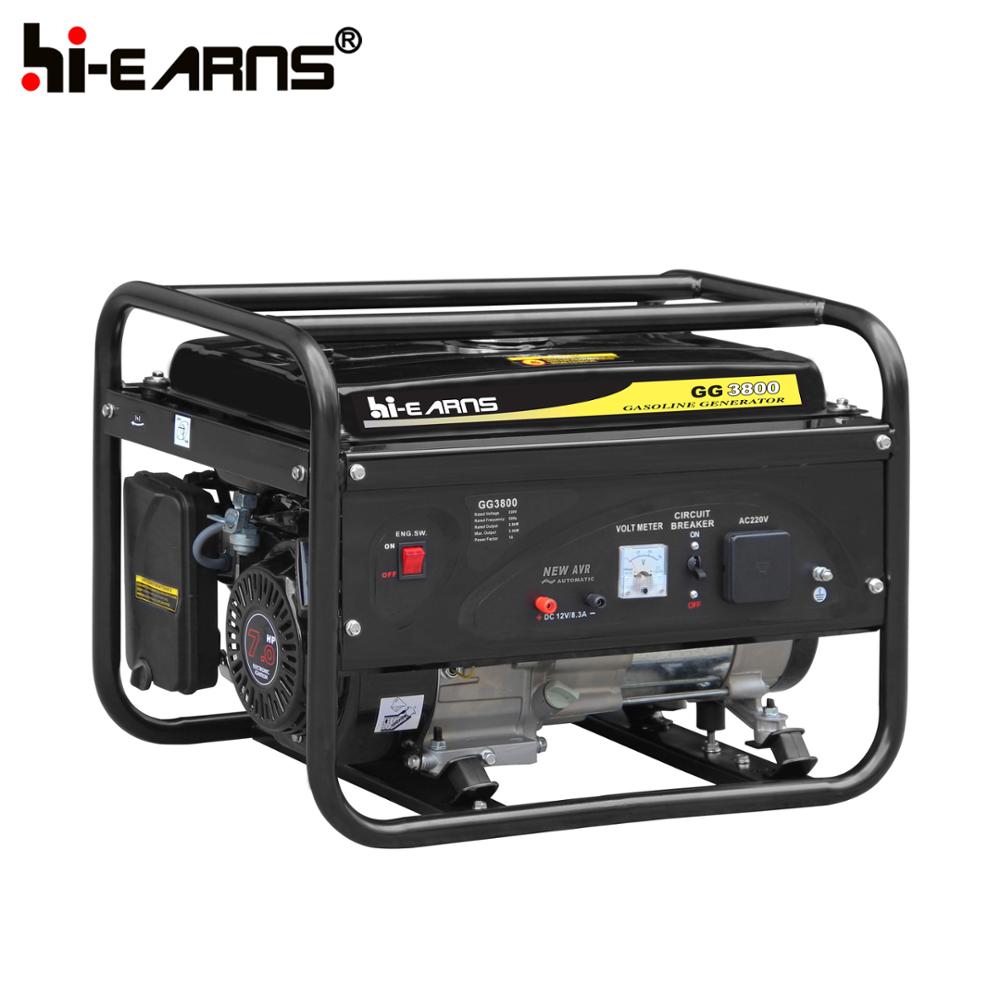 3kw Open Type Recoil Start gasoline generator