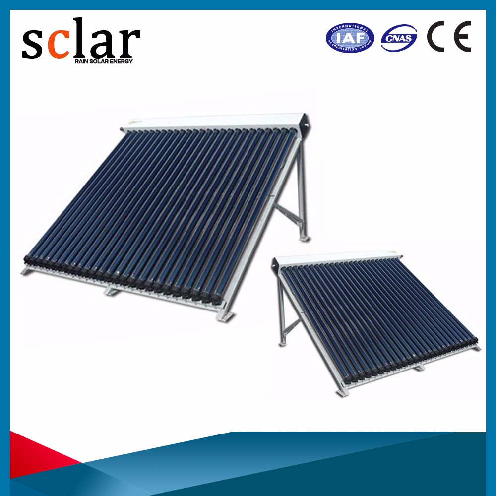 Large-scale solar projects for commercial use, solar thermal collector for hotel swimming pool