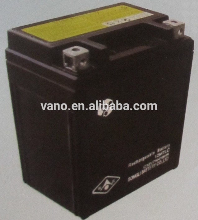 12M7LC 12V 7AH Lead Acid Battery for Motorcycle