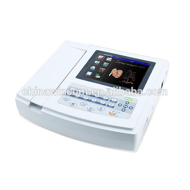 12-channel ECG machine /Electrocardiograph/ecg monitor ECG1200G