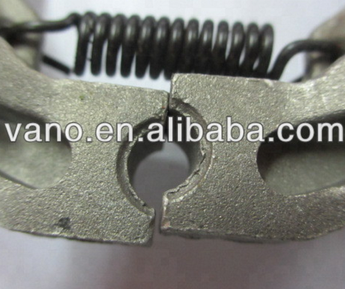 Factory sales AX100 motorcycle brake lining