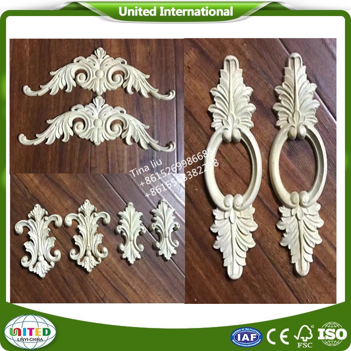 hand carved wood appliques and onlays