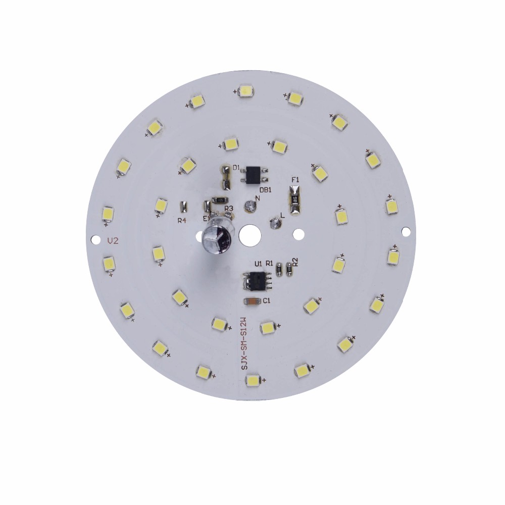 12w circular cheap led light mounted multilayer outdoor pcb board