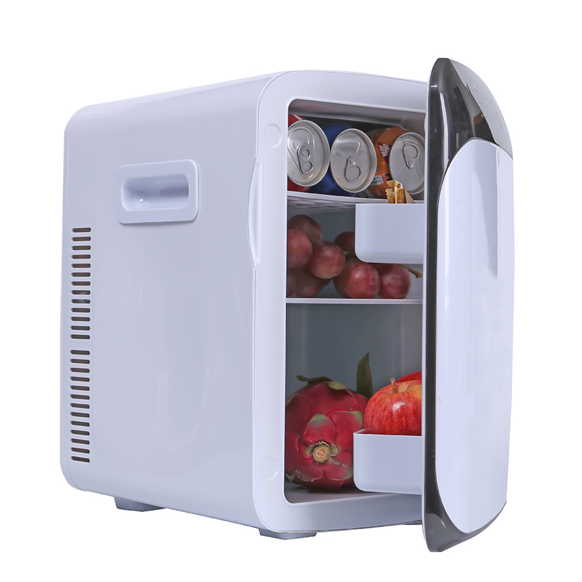 4L DC12V/AC100-220V mini portable compressor car fridge freezer electric car cooler