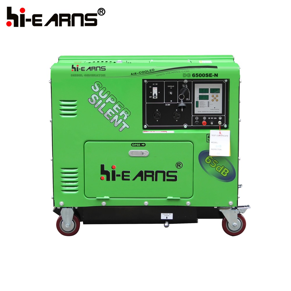 super silent single phase small generator for camping