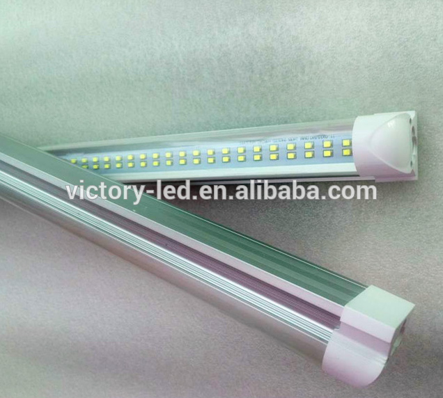 Shenzhen Victory Lighting Hot sell 8ft led tube light,2integrated tube light 44 watts 8 feet