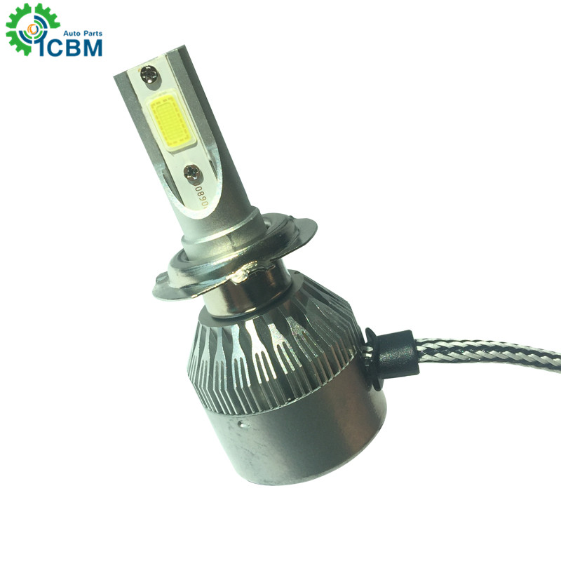 Lower price high quality C6 car led headlight 6000k 3600lm 36w bulb lamp H8 h11 9005 9006