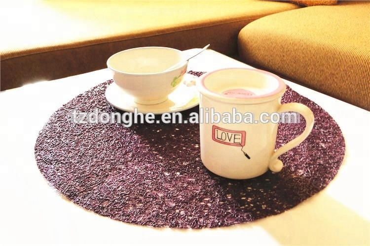 Tabletex custom made PE mesh placemats and coasters