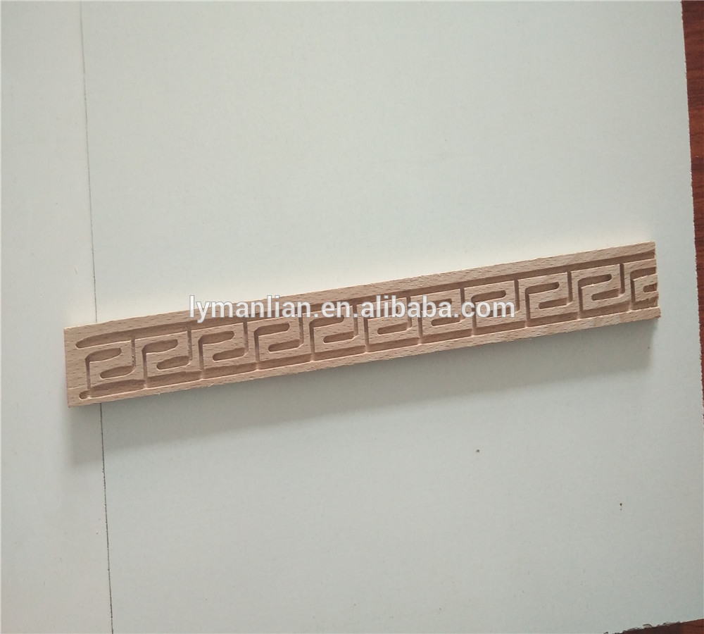 Pressed carved Greek Key Molding