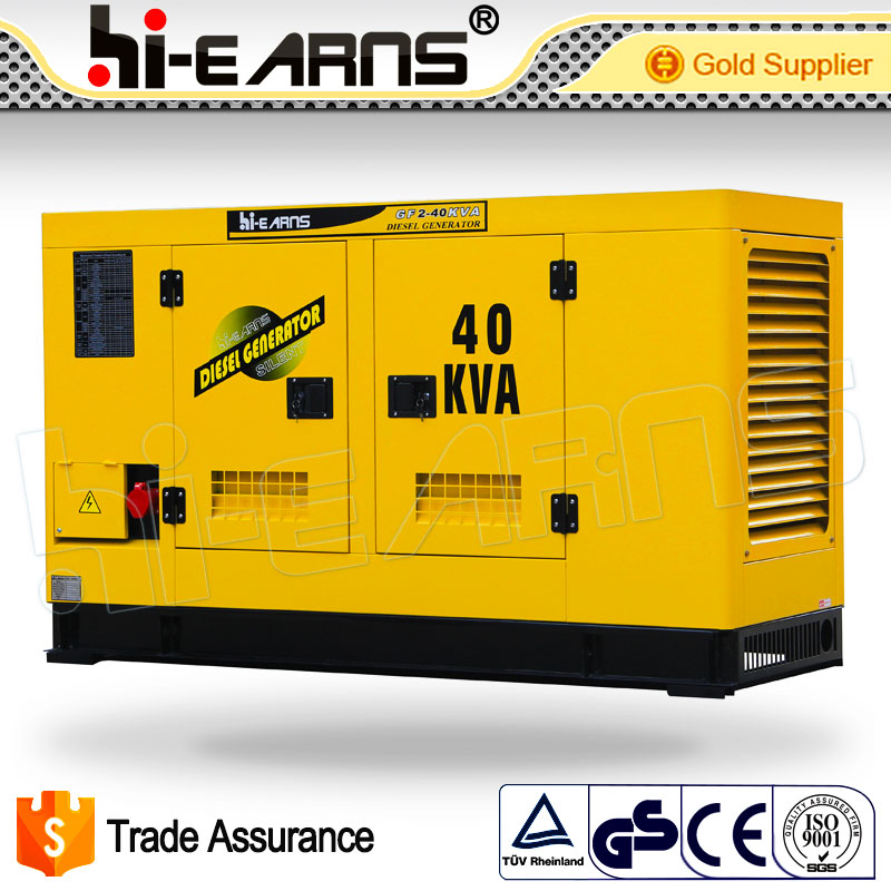Best price 30KW four cylinder diesel water cooled power generator