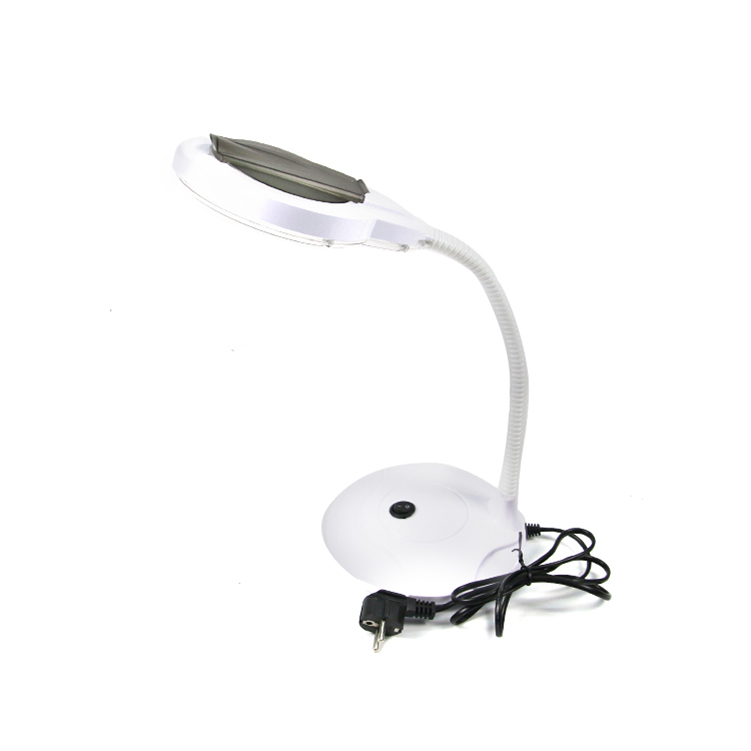 Table facial manicure beautician magnifying lamp, medical cold light magnifying glass lamp, salon nail art magnifying lamp