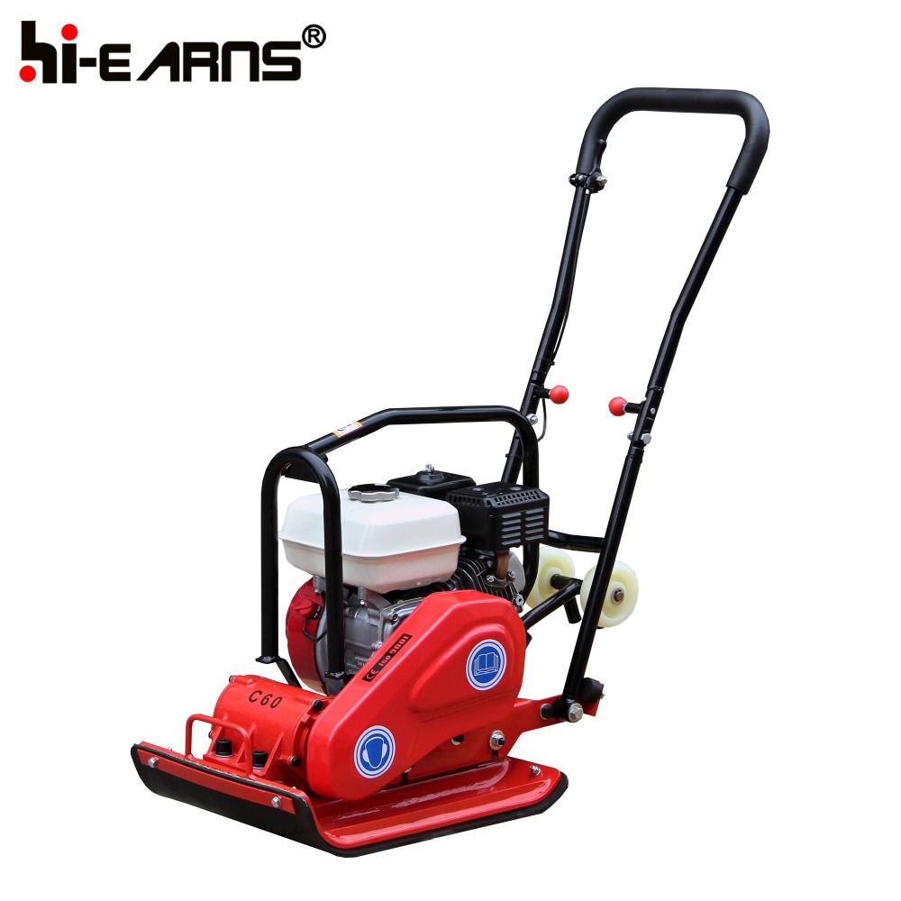 Hot sale HRC60 gasoline reversible vibratory plate compactor