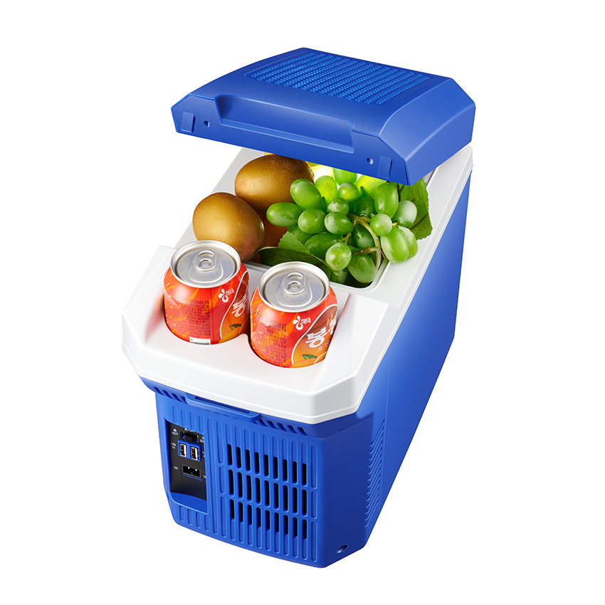 Portable refrigerator cooler box car mini fridge with compressor