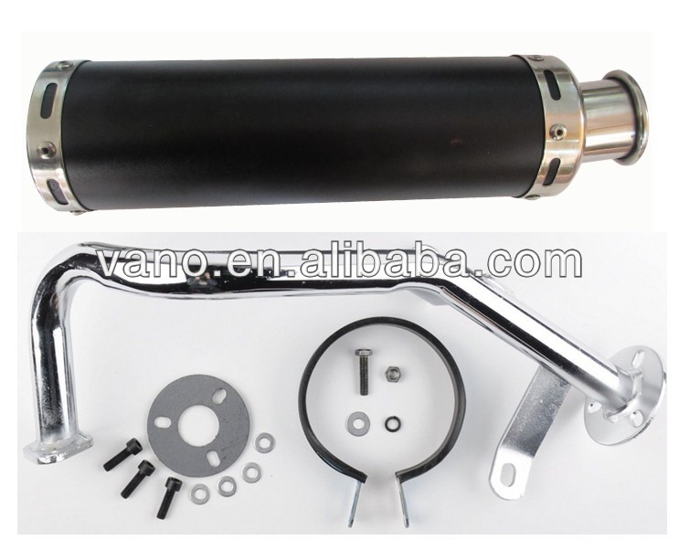 Kymco scooter 2 stroke GY6 50cc performance scooter exhaust pipe