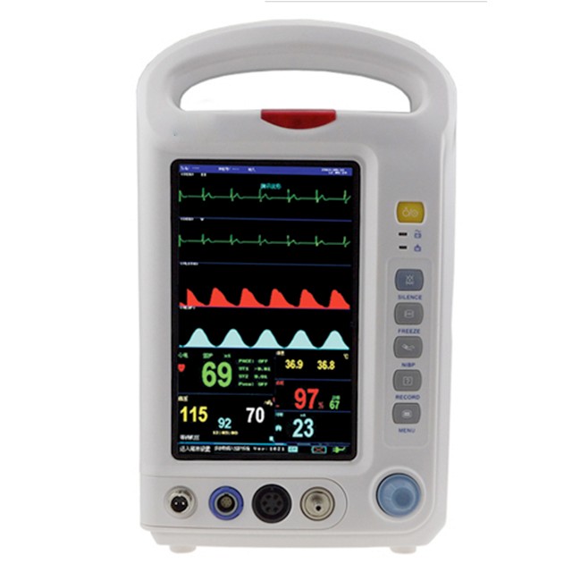 China Hot Sales Medical Hospital Equipment Small Patient Monitor WT-7000 Price