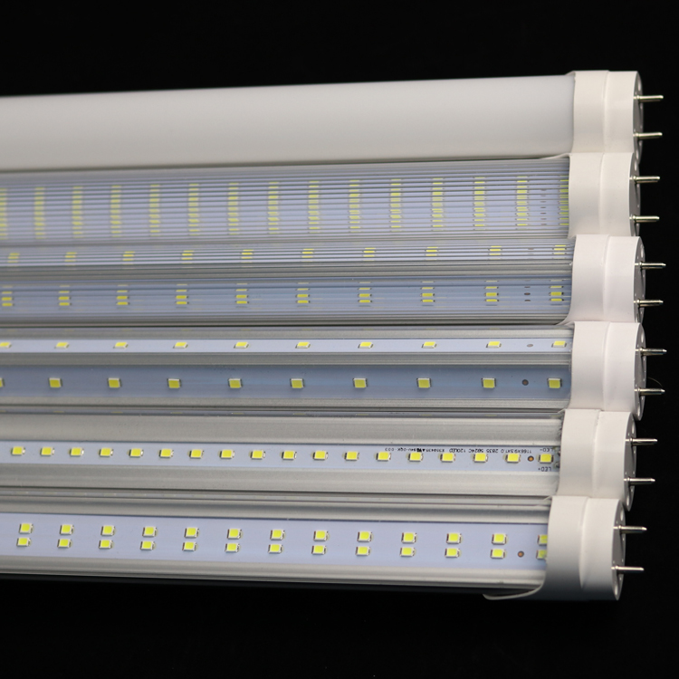 SMD2835 4Ft 5Ft 6Ft 8Ft Led V Shape Double Side Led Tube Light Cooler Door T8 Led Tube Light ,Freezer Light