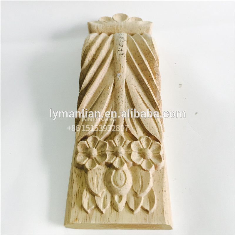 2018 China decorative sculpture wooden corbels antique carved onlay corbels