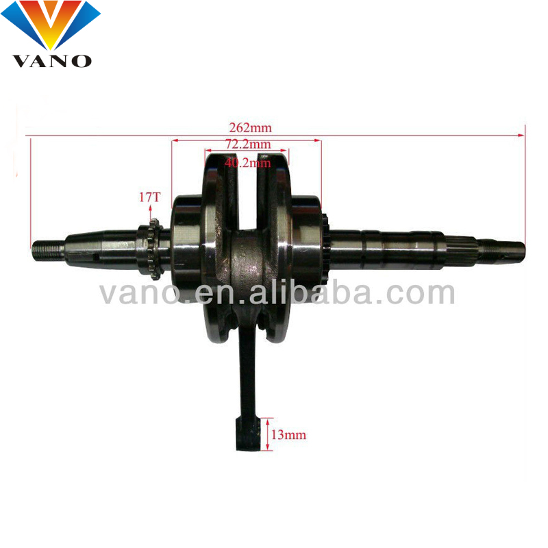 Durable wave 125 motorcycle crankshaft