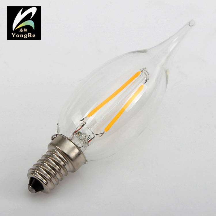 Filament Candle C35T C35 Ul Flame Shape Bulb For Lights 3 Led