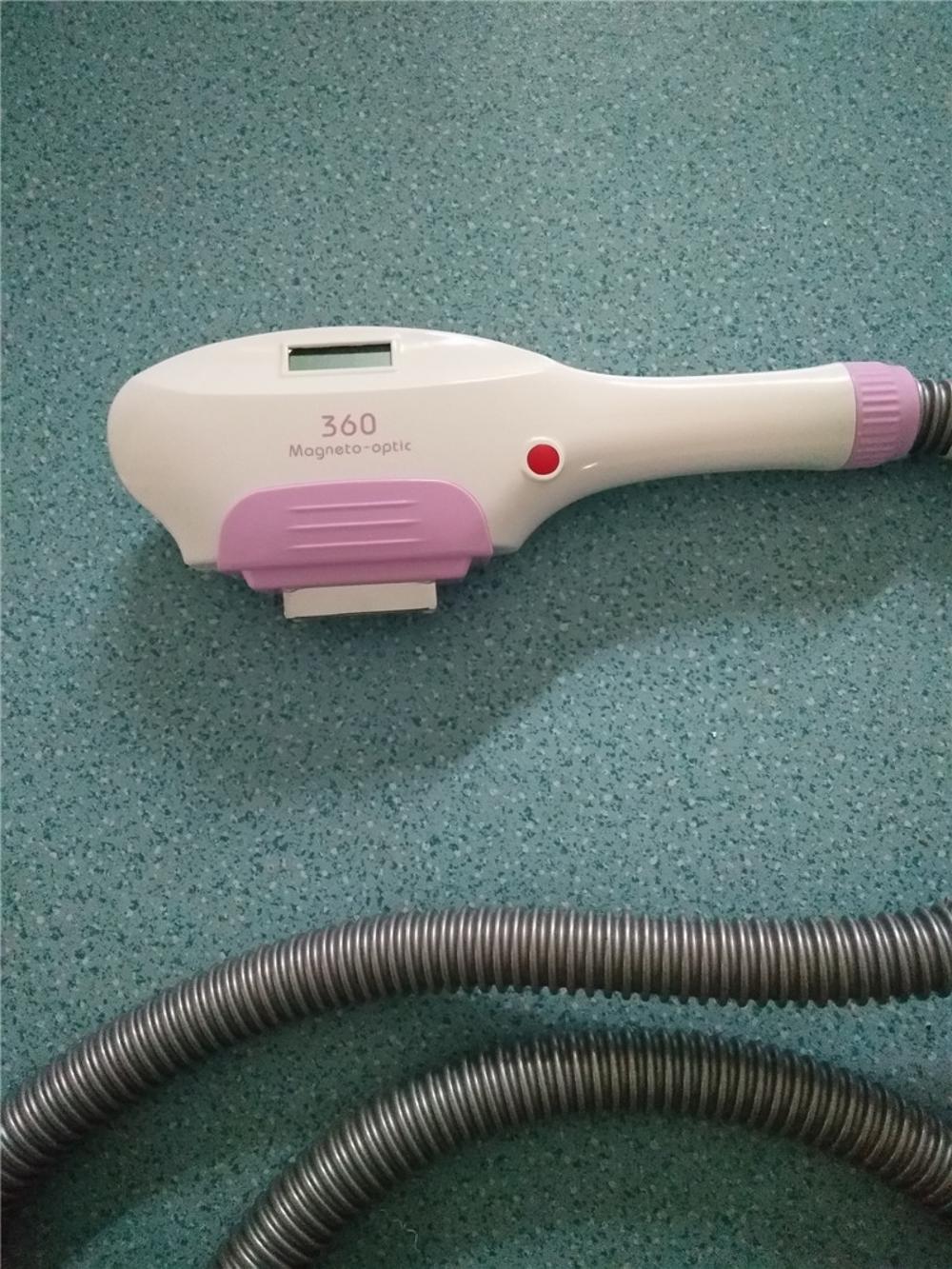 Chinese factory sales high quality 360 Magneto Optical OPT hair removal handle in stock