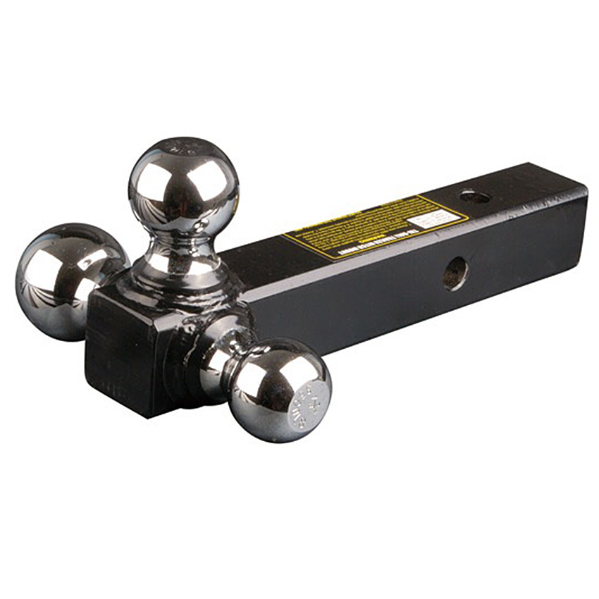 1-7/8 U Type Chromedd Triple Ball Trailer Towing Hitch