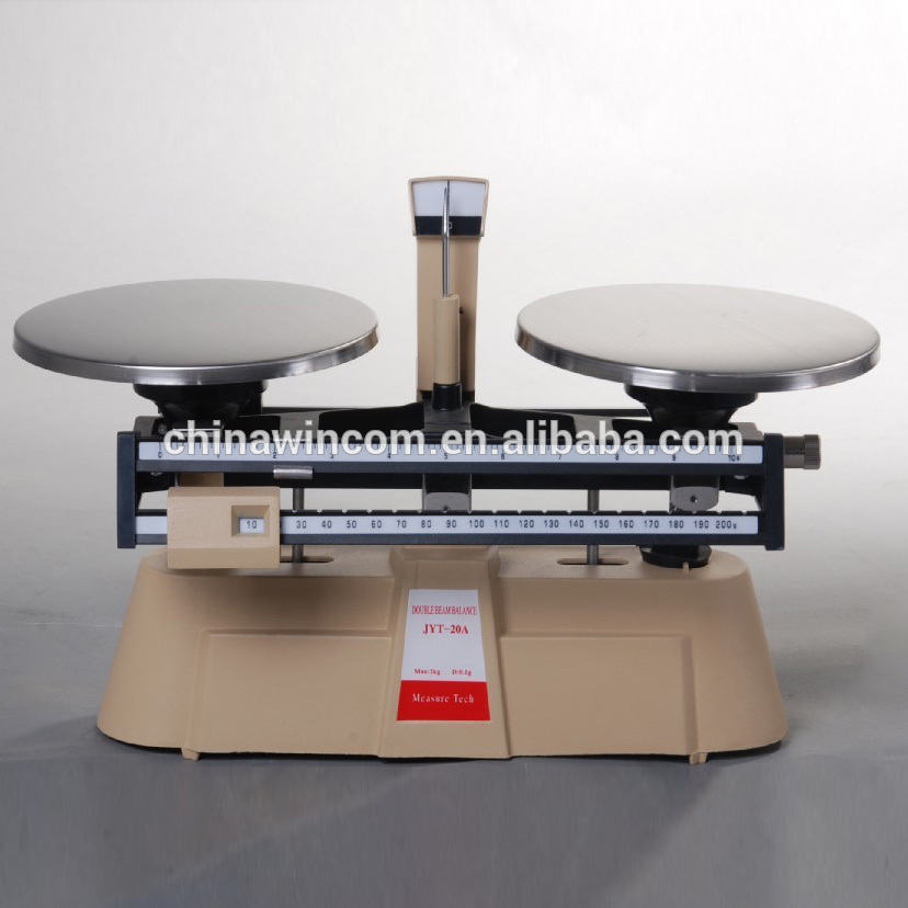 High accuracy lab 2000g double beam scale