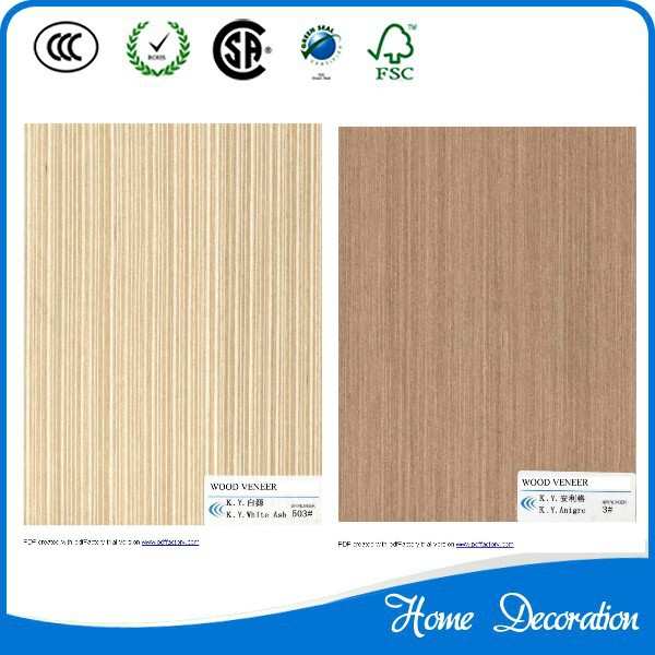 rose wood|white ash wood veneer